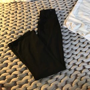 Justice active girls black leggings!